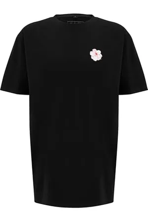 Mister Tee Unisex Summer of Love Oversize Tee L Black