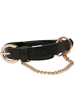 Urban classics Unisex TB5134-Synthetic Leather Belt with Chain Gürtel, , L/XL