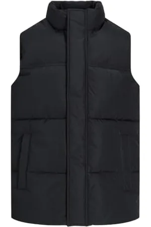 JACK&JONES JUNIOR Jungen JJEBRADLEY Puffer Bodywarmer JNR Weste, Black, 152