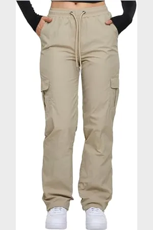 Urban classics Damen TB6159-Ladies Nylon Cargo Pants Hose, , L