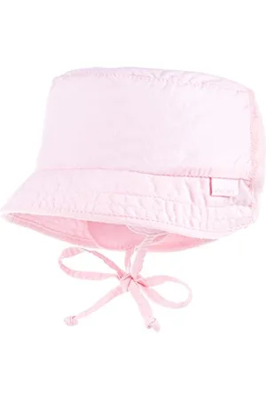 maximo Baby-Mädchen Hütchen mit Jerseyeinsatz Sonnenhut, , 43