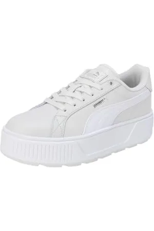 PUMA Damen Karmen L Sneaker, Vapor Gray White, 40.5 EU