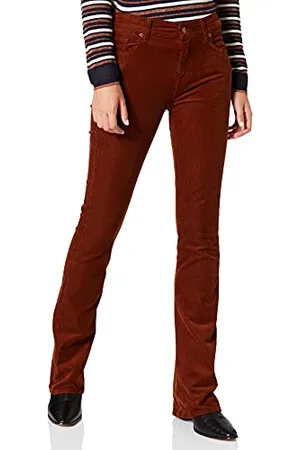 7 for all Mankind Damen Bootcut Corduroy Cinnamon Hose, , 31W 30L EU