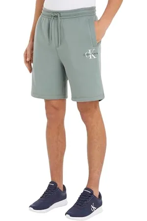 Calvin Klein Jeans Herren Sweatshorts Monologo Short Taillenbund, , 3XL