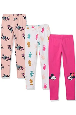 Amazon Disney | Marvel | Star Wars | Frozen | Princess Mädchen Leggings, 3er-Pack, , 3 Jahre