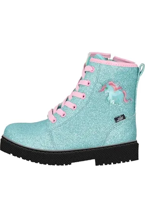 LICO Isalie Mode-Stiefel, Lila/Bunt, 31 EU