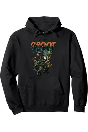 Marvel I Am Groot Venom Portrait Pullover Hoodie