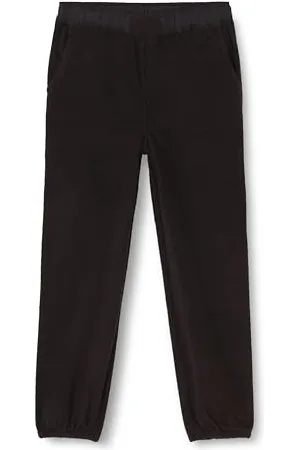 QS by s.Oliver Junior Jungen Hose aus Fleece, Regular Fit Black 140
