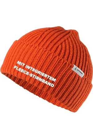 Atomic ALPS Knit Beanie - OSFA - Strickmütze für Herren & Damen - Weiche & atmungsaktive Mützen - Warme Wintermütze aus hautfreundlichem Material - Rote Mütze mit kuscheligem Fleece