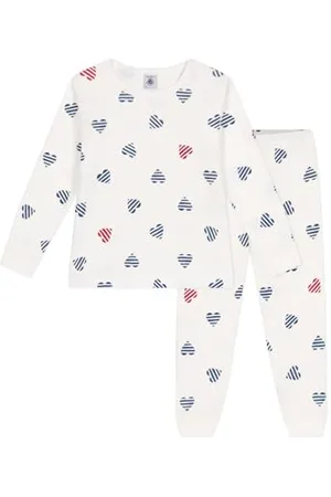 Petit Bateau Mädchen A0CLU Schlafstrampler, , 10 Jahre