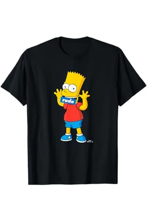 The Simpsons Bart Simpson Rude Mouth T-Shirt