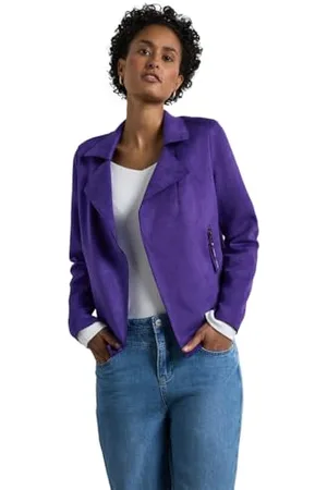 Street one Damen A212185 Offene Velours-Jacke, , 34