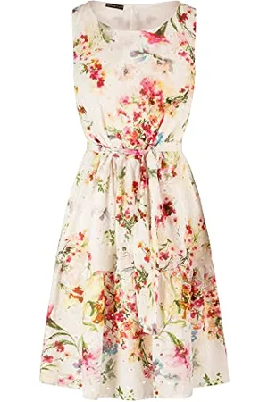 Apart Damen Druckkleid Kleid, , Normal