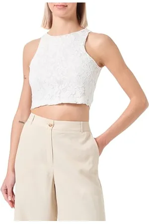 VERO MODA Vmmila Sl Crop Top JRS Ce Ga