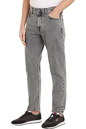 Tommy Hilfiger Herren Jeans Dad Jean Regular Tapered Dad-Fit, Blau ( Black), 36W / 32L