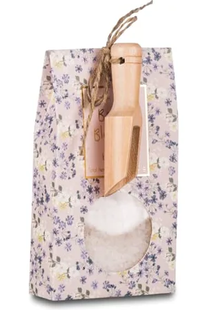 Tri-coastal Design Badesalz mit Schaufel aus Holz - TRI-COASTAL POSH & POP - Duft Berry Blossom - Geschenkverpackung - Bath Spa, , Taglia unica, Casual