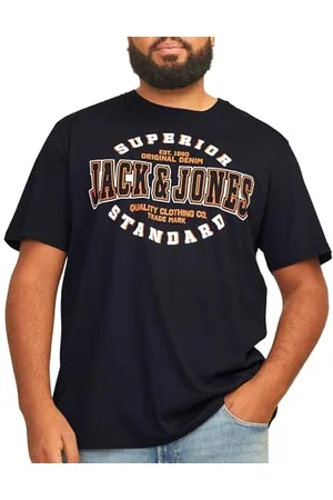 JACK & JONES Male T-Shirt Plus Logo T-Shirt