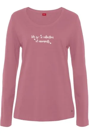 QS by s.Oliver Langarm-Schlafshirt