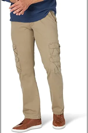 Wrangler Herren-Twill-Cargo-Hose in lockerer Passform