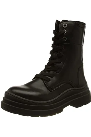 TOM TAILOR Damen 4291706 Halblange Stiefel, Black, 39 EU
