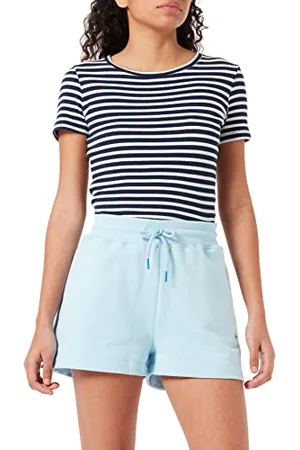 Pepe Jeans Damen Calista Shorts, Blue (Dazed Blue), L