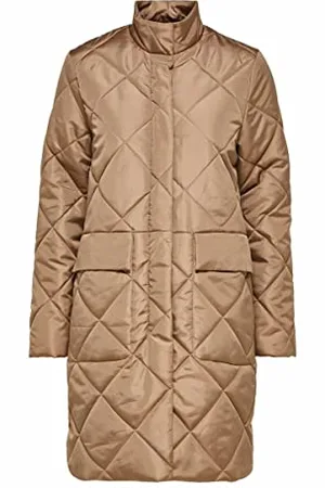 SELECTED BLACK Damen SLFNADDY Quilted Coat B NOOS Mantel, , 38