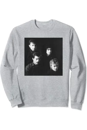 Queen Offizielles Band Promo Schwarz & W Vintage-Foto Sweatshirt