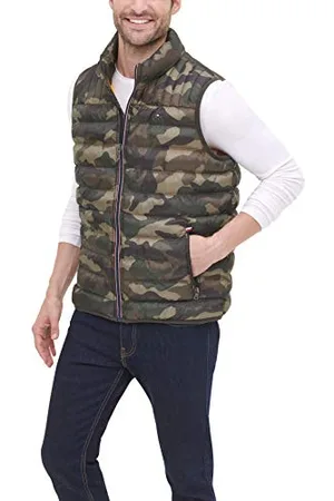 Tommy Hilfiger Herren Lightweight Packable Puffer Vest Daunenweste, , 2X