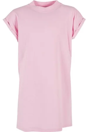 Urban classics Kinder Kleid Girls Turtle Extended Shoulder Dress, Mädchen Kleid mit überschnittenen Schultern, erhältlich in vielen Farben, Größen 110/116 - 158/164