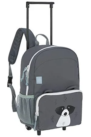 LÄSSIG About Friends Trolley Rucksack 2 in 1 Kinderkoffer Rucksack 25x16x39 cm Racoon