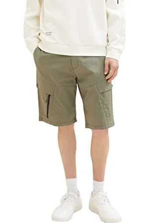 TOM TAILOR Herren Relaxed Fit Cargo Shorts, , M