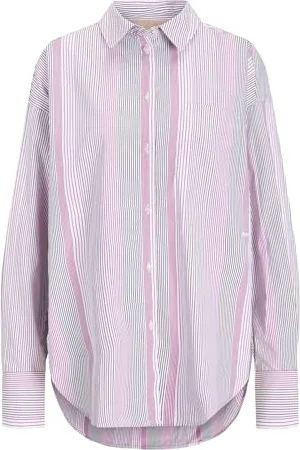 JACK & JONES Jxjamie Ls Relaxed Poplin Shirt WVN Noos