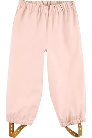 Sterntaler Regenhose ungefüttert Uni - Kinder Regenhose wasserdicht - Mädchen Matsch- und Buddelhose ohne Latz mit verschweißten Nähten - robuste Regenbekleidung - , Größe 92
