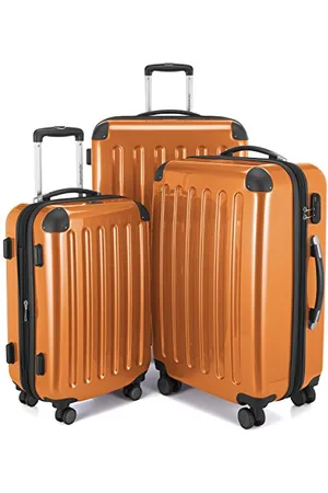 Hauptstadtkoffer Alex - 3er Kofferset, Trolley-Set, Rollkoffer, Reisekoffer, (S, M & L)