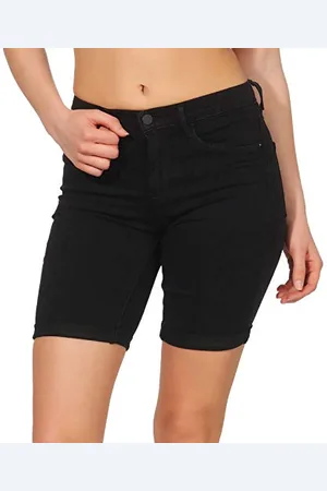 ONLY Damen Denim Jeans Shorts Kurze Stretch Bermuda Pants Sommer Hose Capri Trousers ONLRAIN