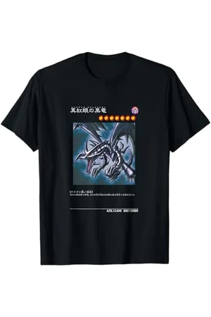 Yu-Gi-Oh! Schwarzes Drachenlogo PAPL1460 T-Shirt