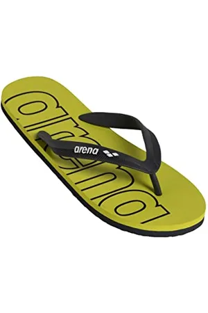 Arena Unisex Flip-Flop, Soft_Green-Asphalt, 37 EU