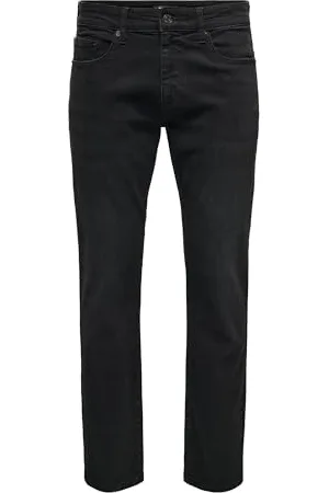 Only & Sons Male Slim Fit Jeans ONSWEFT Mittlere Taille Slim Fit Jeans