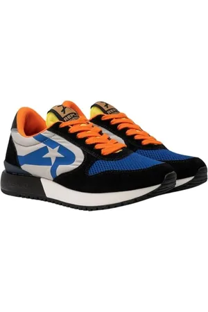 Replay Herren Sneaker Low Top, Mehrfarbig (Green Orange 1526), 46