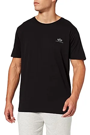 Alpha Industries Herren Backprint Print T-Shirt, , M