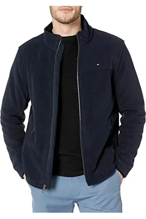 Tommy Hilfiger Herren Lightweight Polar Fleece Jacket Fleecejacke, , XXL