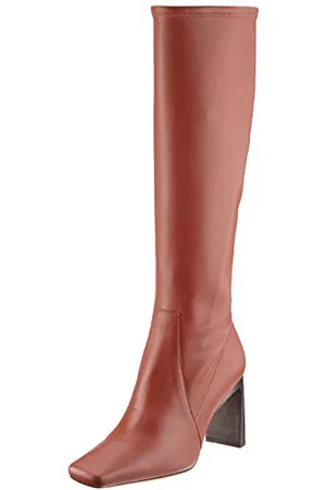 HUGO BOSS Damen Alek Str.long B85-nc Kniehohe Stiefel Klassisch, , 37.5 EU
