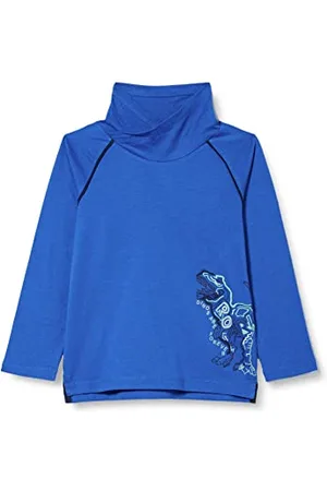 QS by s.Oliver Jungen 10.3.13.12.130.2122967 T-Shirt Langarm, blau5952, 92-98