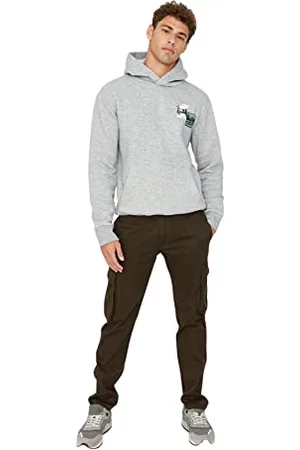 Trendyol Herren Herren Plus Size Mittlerer Bund Skinny Hose Pants, , 40 EU