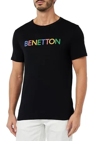 Benetton Herren 3i1xu100a T-Shirt, , X-Small