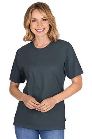 Trigema Damen T-Shirt Deluxe Baumwolle