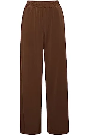 Ichi IHLIMA PA Damen Culotte Hose Stoffhose mit Stretch, Größe:XL, Farbe: