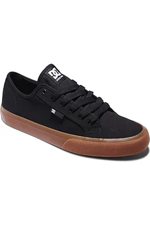 Dcshoes Herren Handbuch – für Herren-Sneaker, Schwarz/Gum, 45 EU