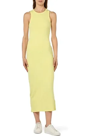 Tommy Hilfiger Damen Kleid Midi Dress Slim Fit, , XS