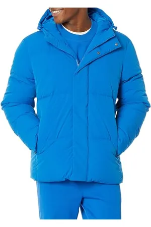 Amazon Herren Halblange Steppjacke Mit Kapuze (In Übergrößen Erhältlich), , XL